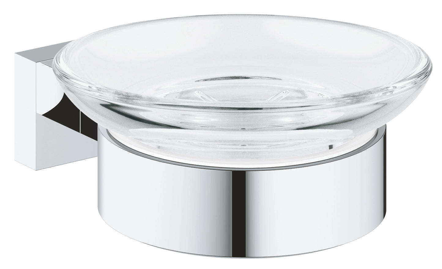 GROHE Essentials Cube Soap Dish with Holder 40 754 001