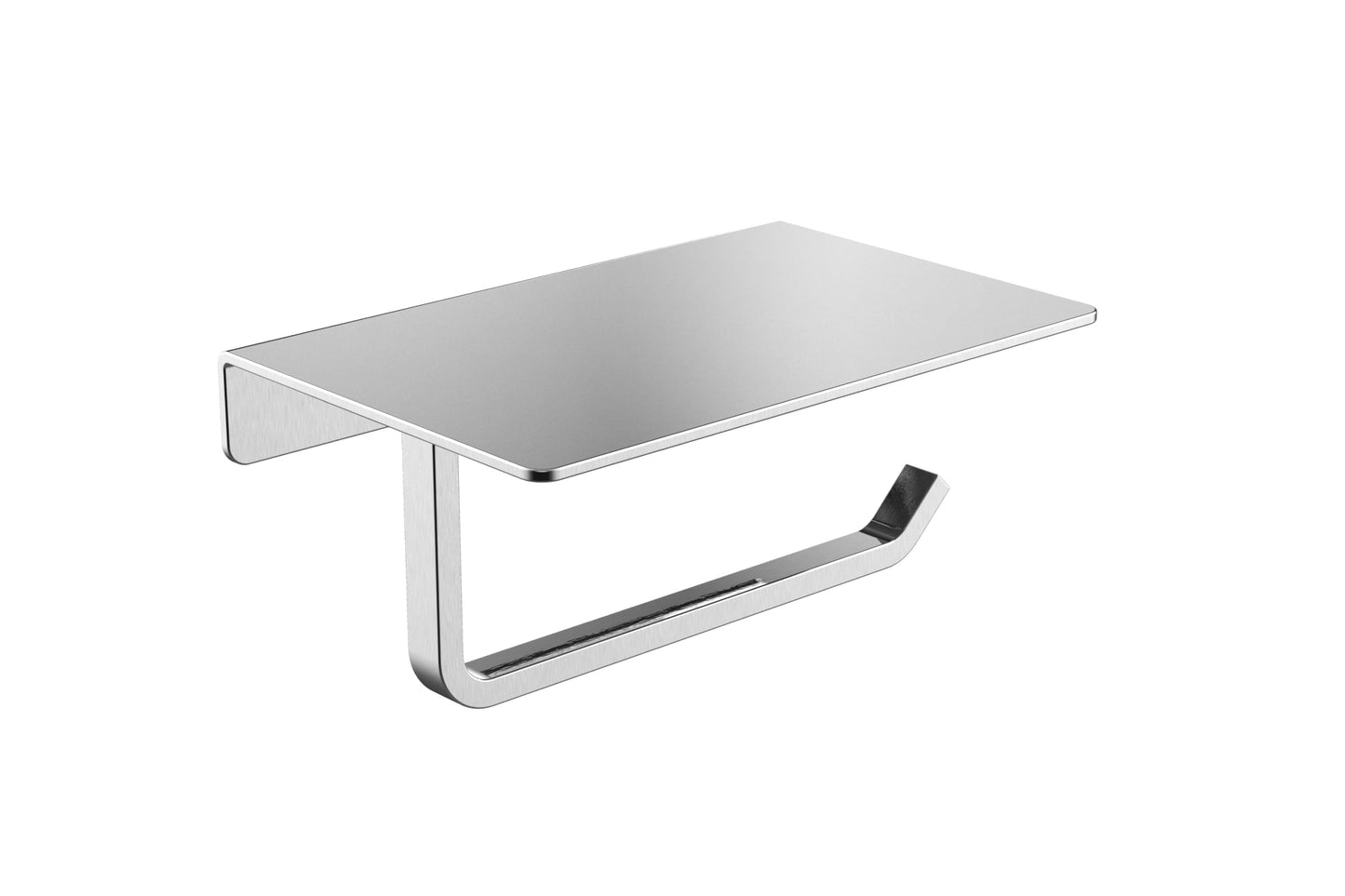 FIDEE FST 100 STAINLESS STEEL PAPER HOLDER WITH SHELF