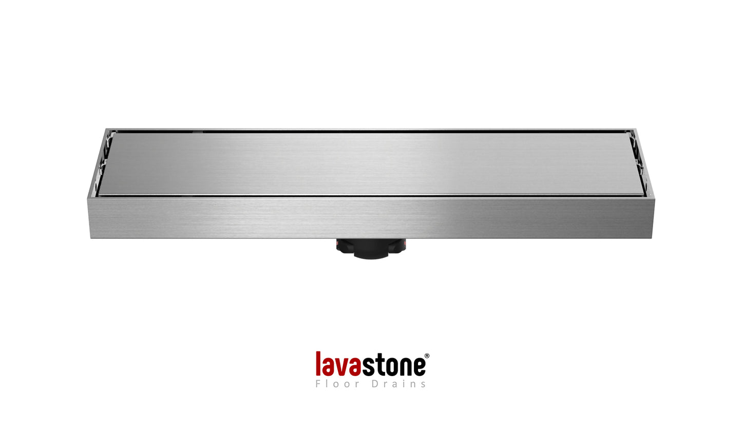 LAVASTONE TILE INSERT SHOWER CHANNEL FLOOR TRAP 30036
