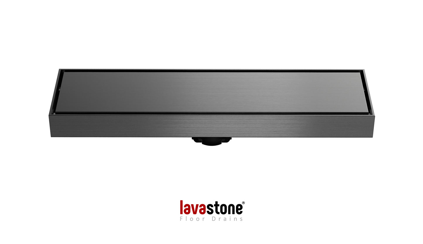 LAVASTONE TILE INSERT SHOWER CHANNEL FLOOR TRAP 30036