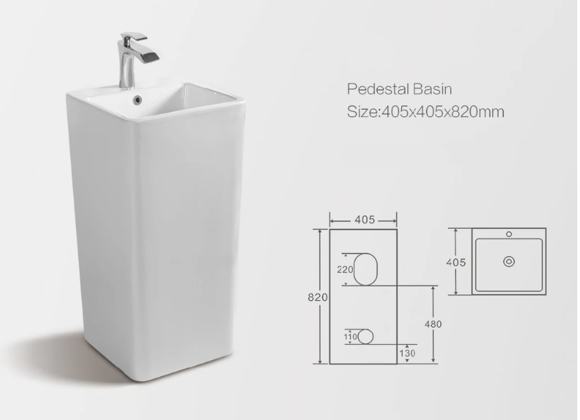 VETTA FREE STANDING BASIN PT115