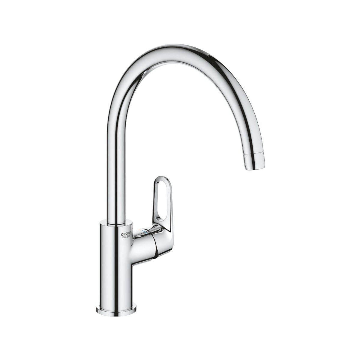 GROHE BauFlow C-Spout Kitchen Sink Mixer 31 230 001
