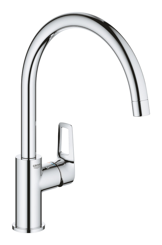 GROHE BauLoop C-Spout Kitchen Sink Mixer 31 232 001