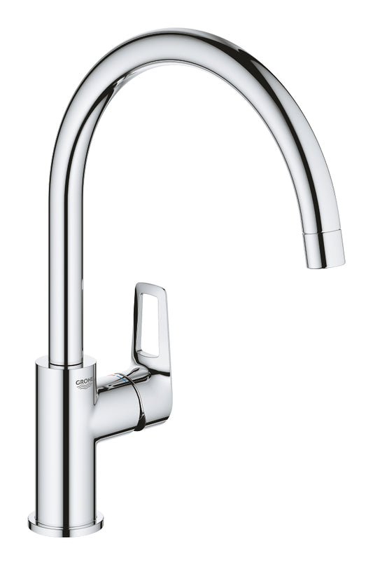 GROHE BauLoop C-Spout Kitchen Sink Mixer 31 232 001