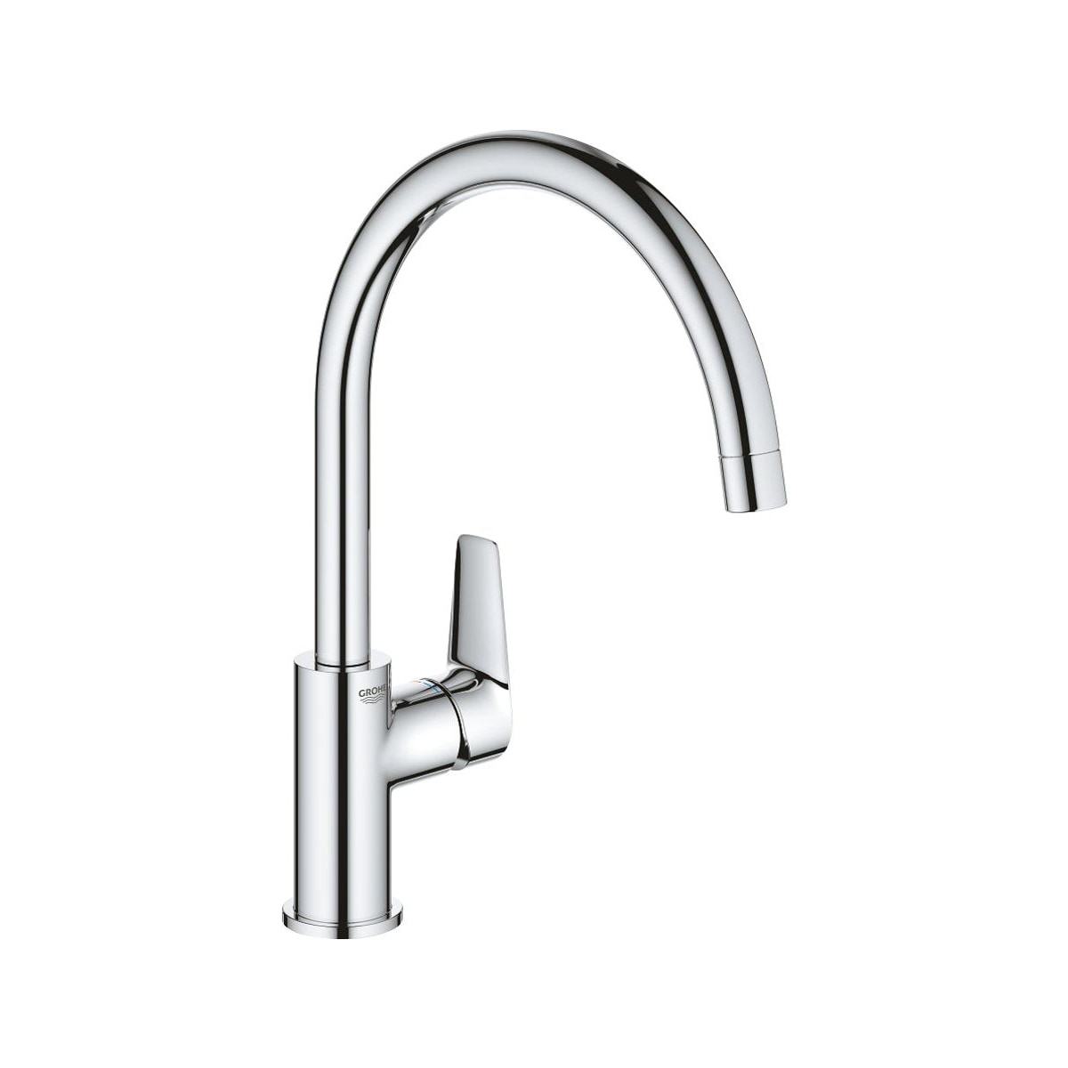 GROHE BauEdge C-Spout Kitchen Sink Mixer 31 233 001