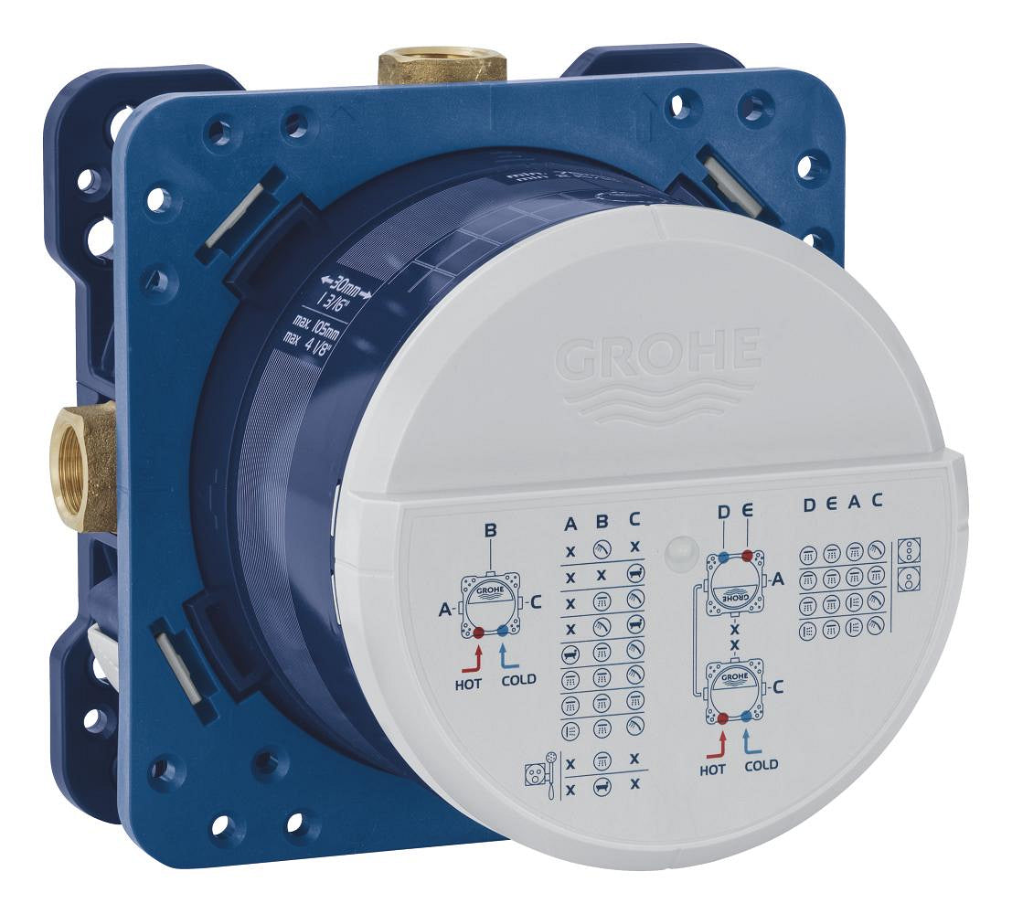 GROHE Rapido SmartBox Universal Rough-in Box for Concealed Trimsets 35 ...