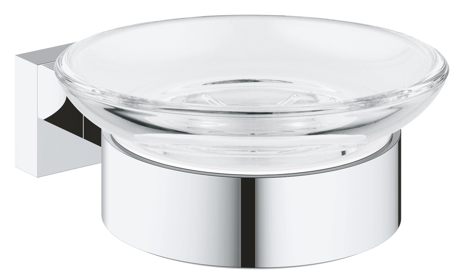 GROHE Essentials Cube Soap Dish with Holder 40 754 001