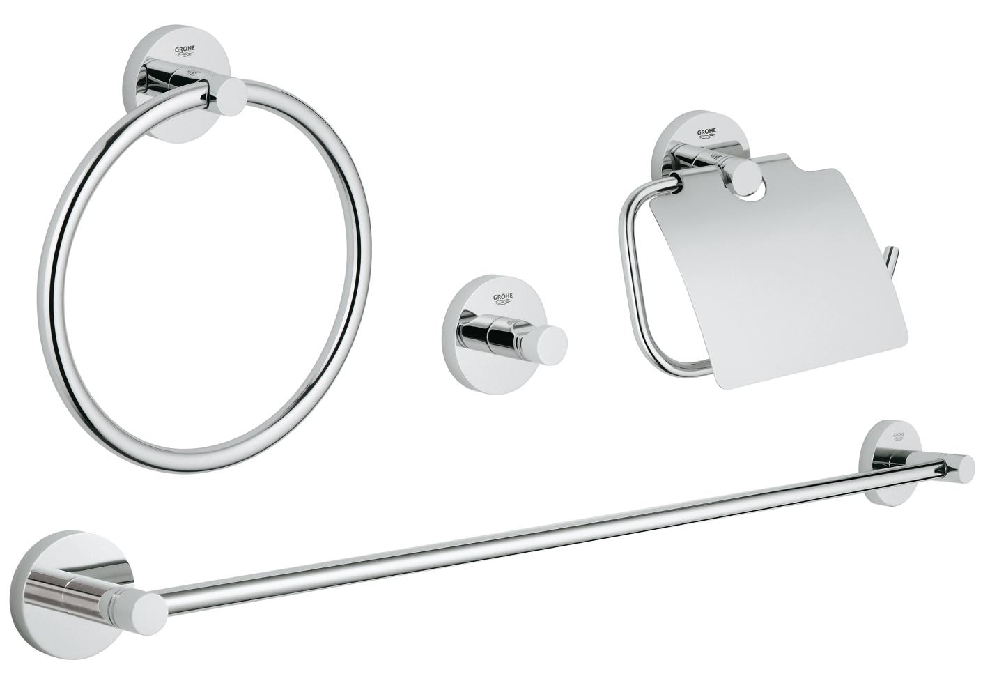 GROHE Essentials Accessories Set 4-in-1 40 776 001