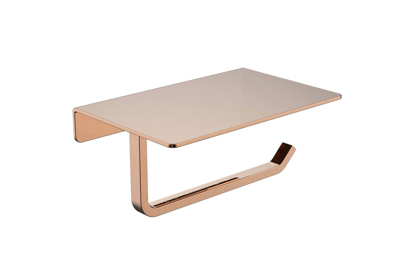 FIDEE FST 100 STAINLESS STEEL PAPER HOLDER WITH SHELF