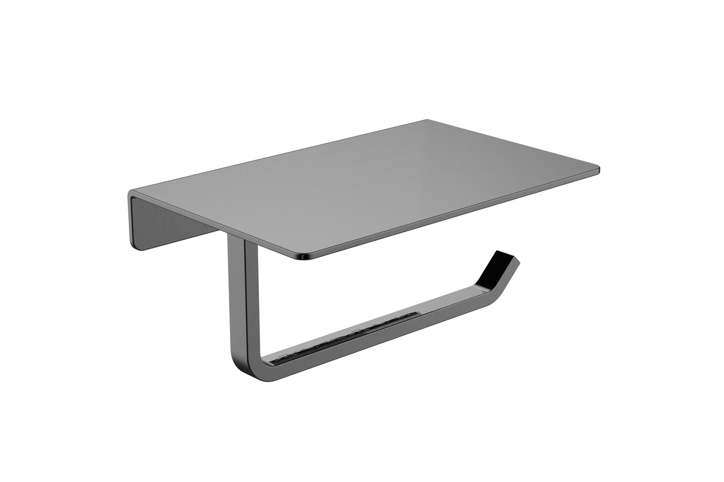 FIDEE FST 100 STAINLESS STEEL PAPER HOLDER WITH SHELF